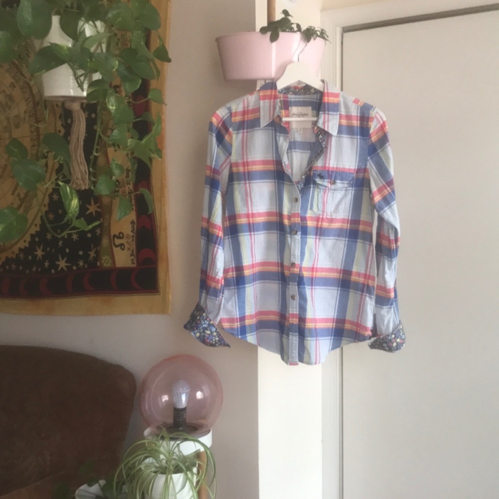 Abercrombie&Fitch Lightweight Plaid Shirt